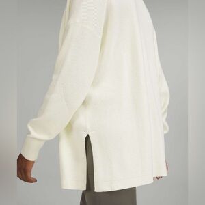 Lululemon Side Slit Sweater Wrap size 8